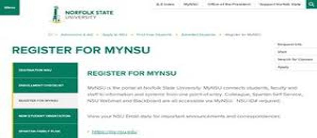 How To MYNSU Application Login